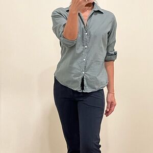 Frank & Eileen Barry button up shirt size XS